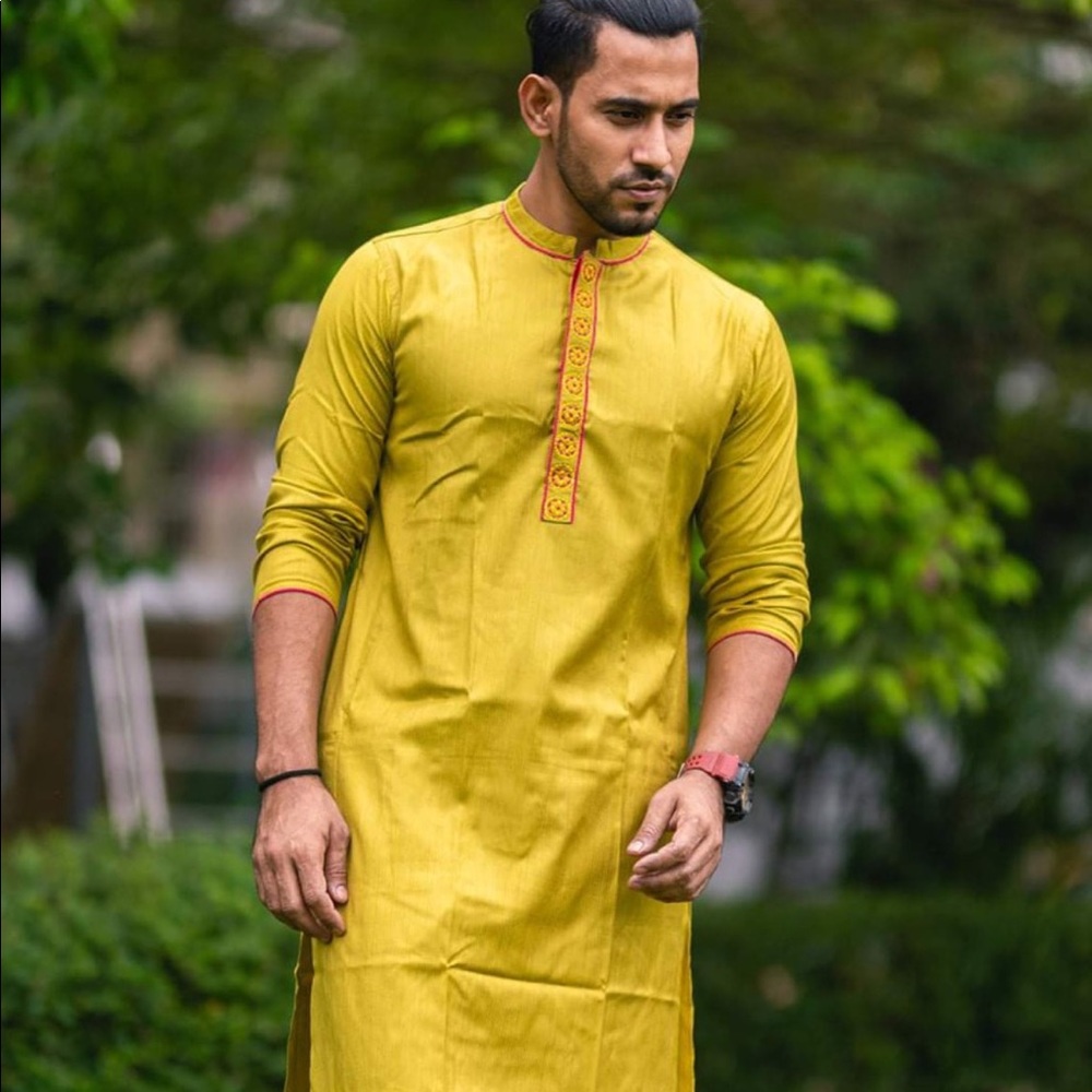 ⚜️ Mens cotton Deshi Punjabi ⚜️Size 36-46 Available 
 WhatsApp us 9174060290⭐️